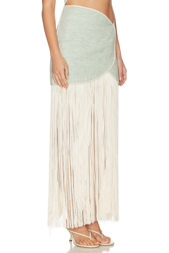 view 2 of 6 FALDA OELLE in Seafoam Green