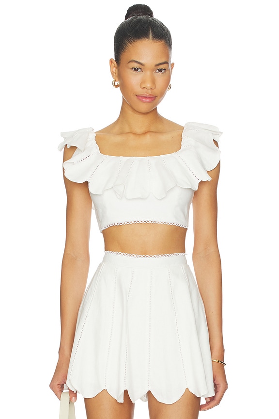 view 1 of 4 Nela Top in Ivory