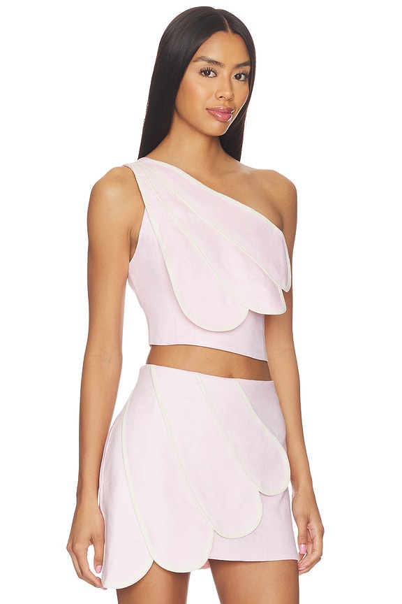 view 2 of 4 Sandy Top in Ballet Pink