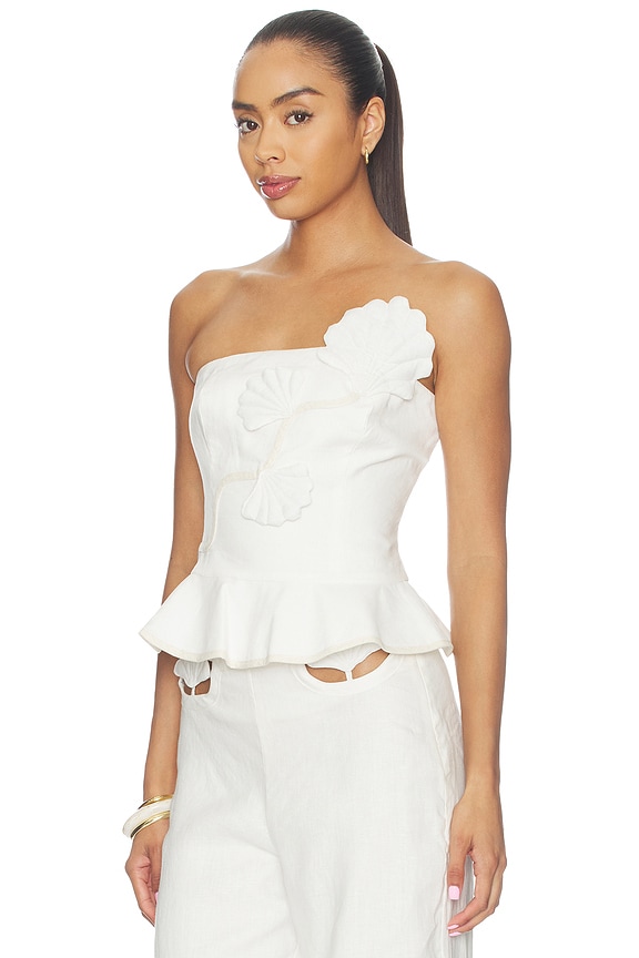 view 2 of 4 Vaiana Top in Ivory