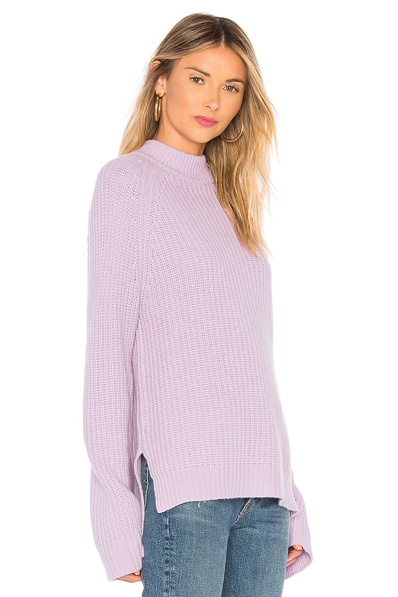view 2 of 4 Bell Sleeve Sweater in Lavender