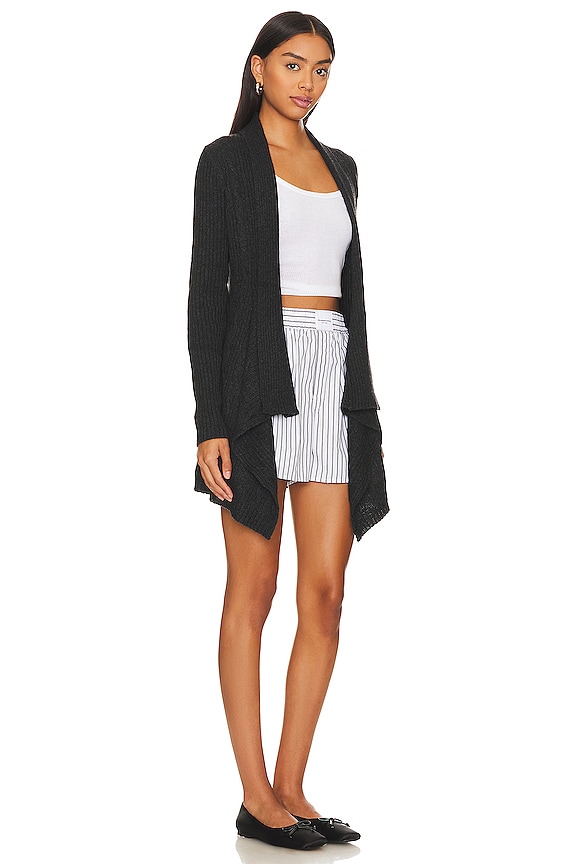 view 2 of 3 SUÉTER DRAPEADO CON OCHOS in Anthracite