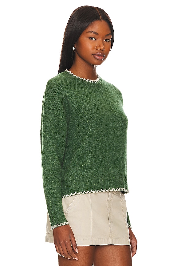 view 2 of 4 ティップドクルーネック in Pickle & Mojave