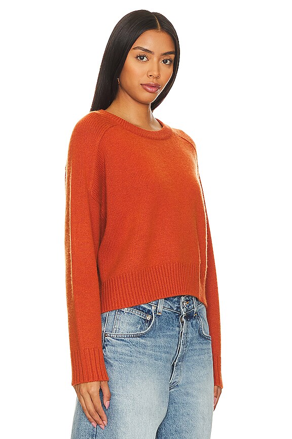 view 2 of 4 JERSEY CROPPED BOXY in Henna