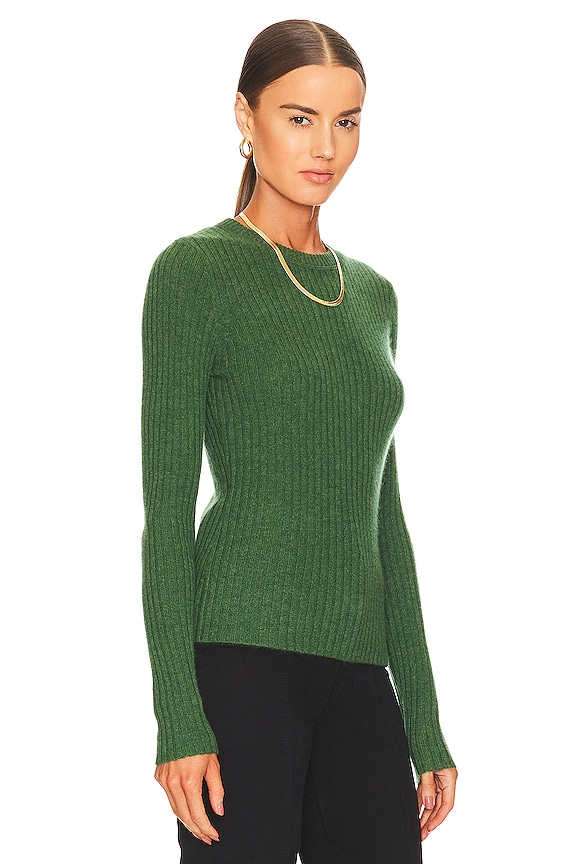 view 2 of 4 ТОП RIB CREW NECK in Pickle
