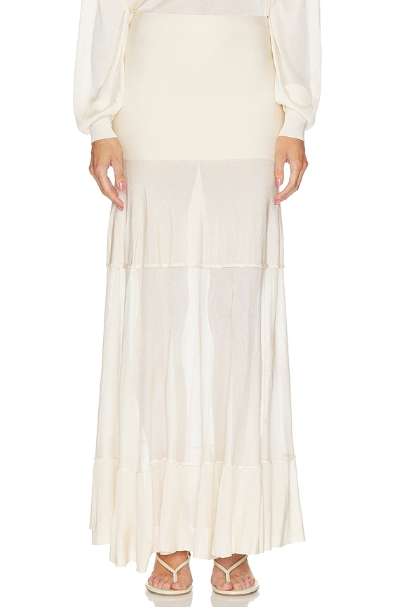 view 2 of 7 Gorrell Skirt in Ivory