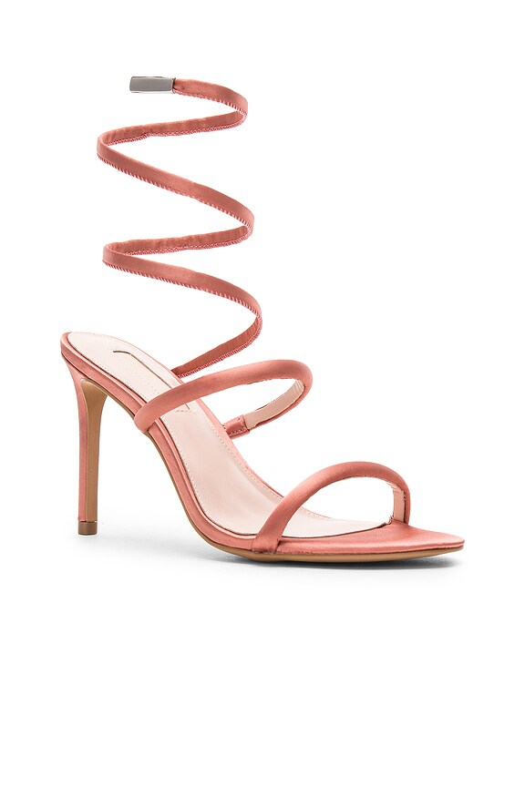 view 2 of 5 ESCARPINS JOIA in Dusty Rose Satin