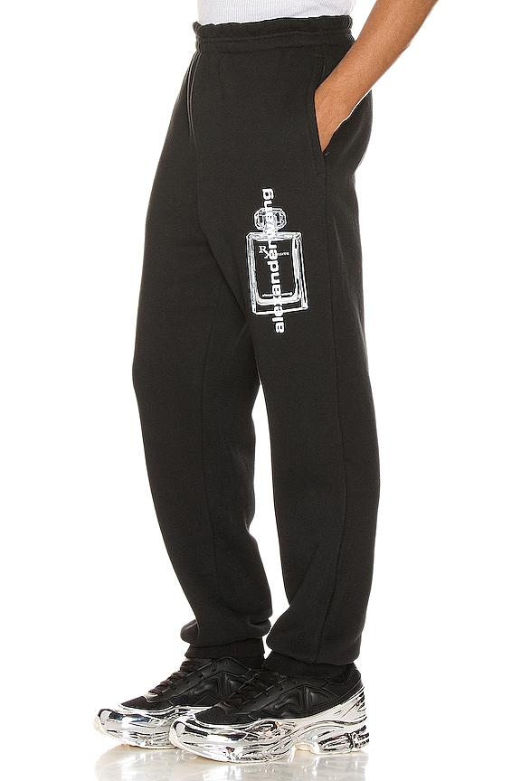 view 1 of 5 Graphic Sweatpant in Black