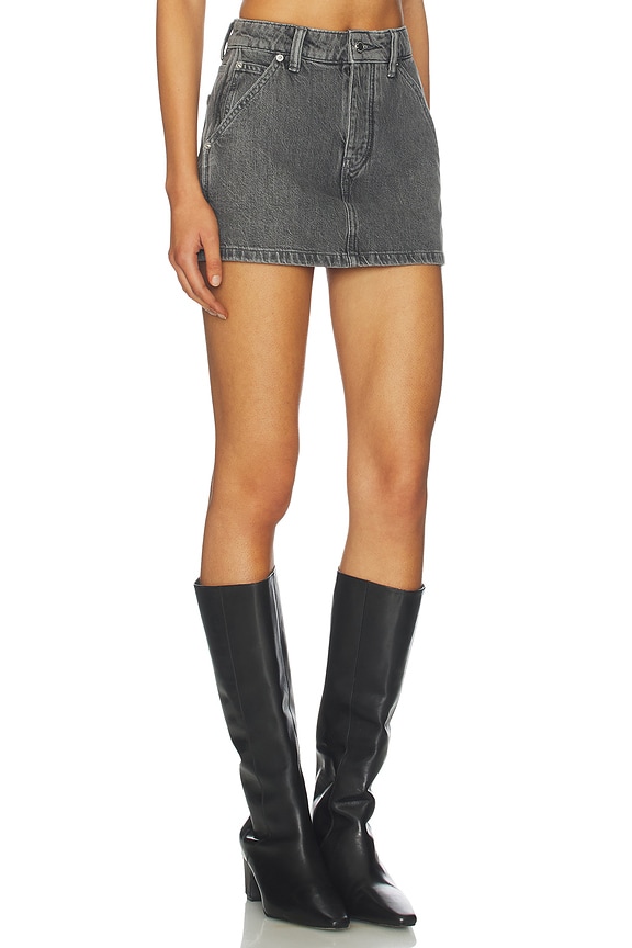 view 2 of 6 Carpenter Skort in Light Grey