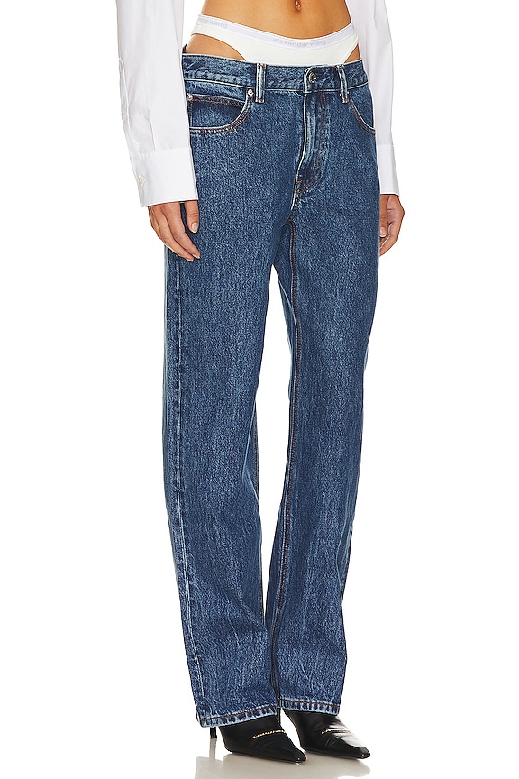 view 2 of 4 JEAN SKINNY LOOSE UNDIE in Deep Blue