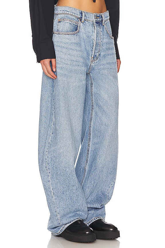 view 2 of 4 Rounded Low Rise in Classic Light Indigo