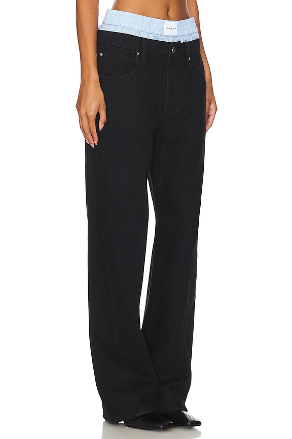 view 2 of 6 Balloon Jean Prestyle Boxer in Washed Black