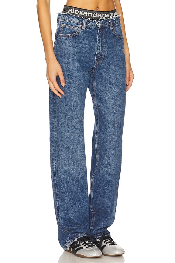 view 2 of 6 Pre-styled Ez Jean With Sporty Undie in Vintage Medium Indigo