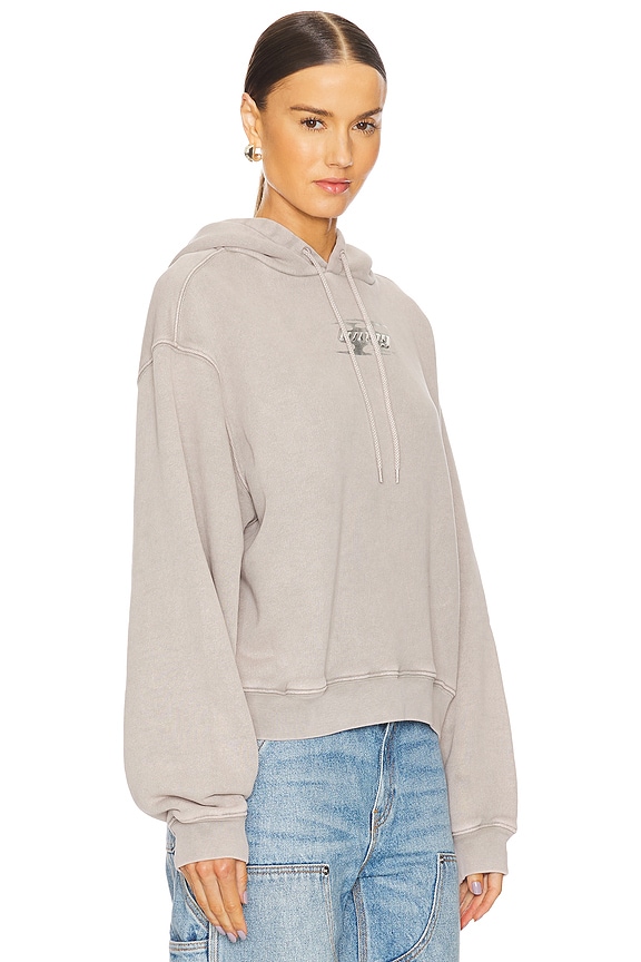 view 2 of 5 Hoodie With Blade Logo in Washed Oyster