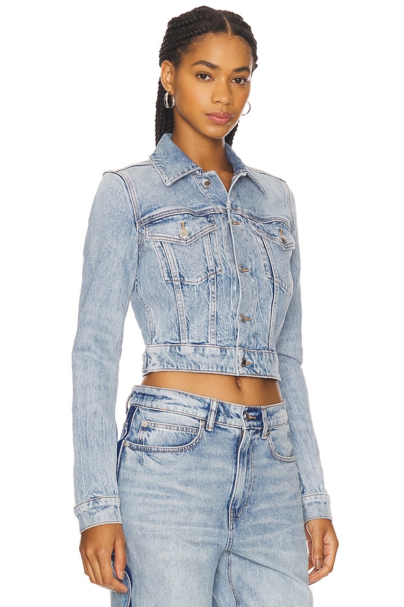 view 2 of 4 Snug Trucker Jacket in Vintage Bleach Blue