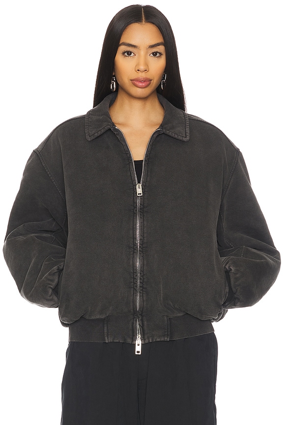 view 2 of 5 Moto Jacket in Washed Asphalt