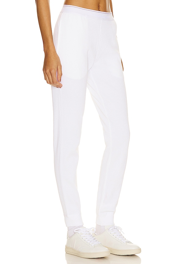 view 2 of 5 Waffle Jogger Pant in White