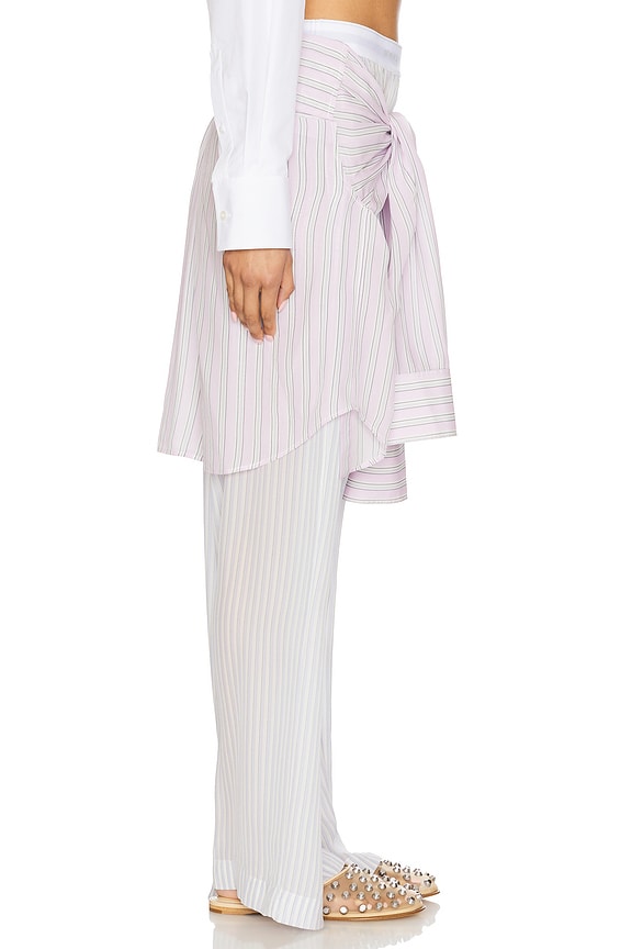 view 2 of 6 Boxer Pant With Prestyled Shirt in Blue Multi