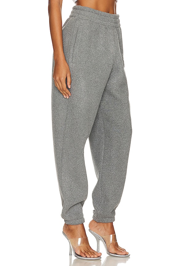 view 2 of 5 SWEAT EN MOLLETON GLITTER ESSENTIAL in Sidewalk