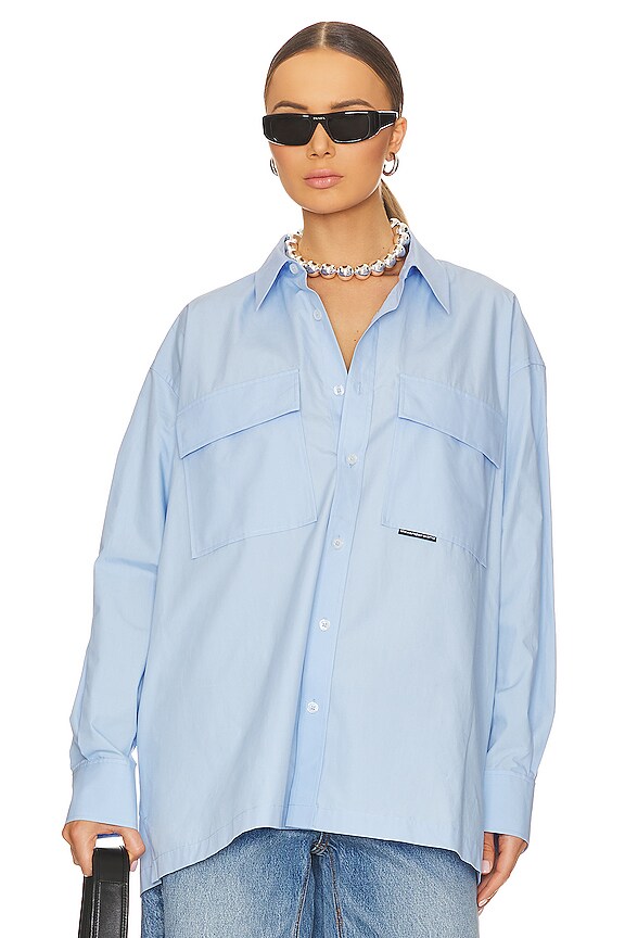 view 2 of 6 탑 in Chambray Blue