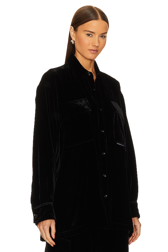 view 2 of 5 버튼 다운 in Black