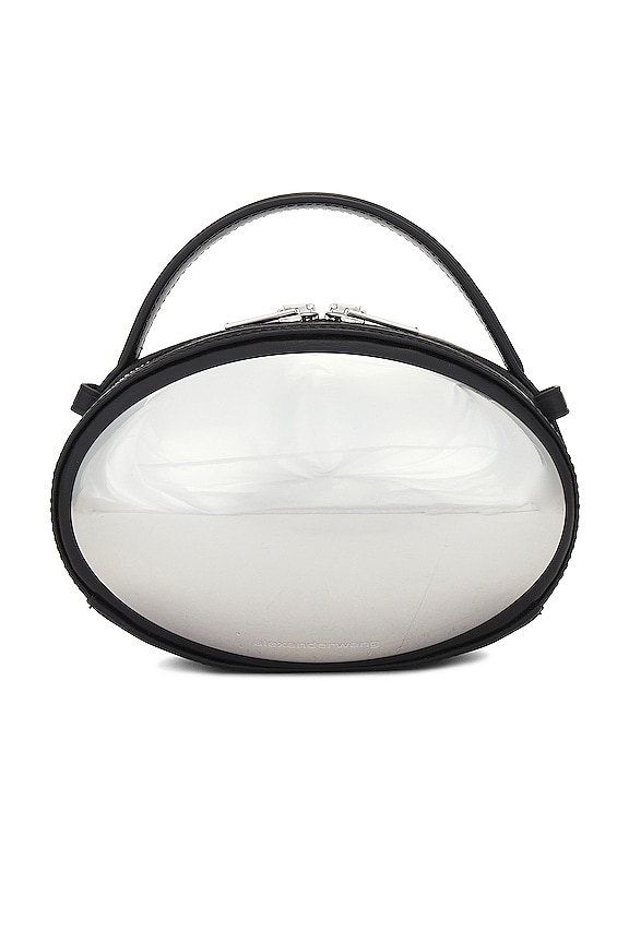 view 2 of 8 BANDOLERA PEQUEÑA CON FORMA DE CÚPULA in Black