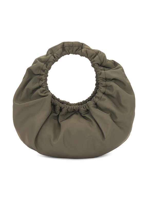 view 2 of 5 CRESCENT 스몰 탑 핸들백 in Army Green