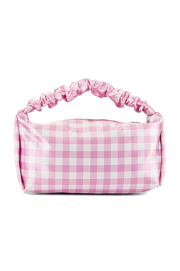 view 2 of 6 Scrunchie Mini Bag in Cradle Pink & White