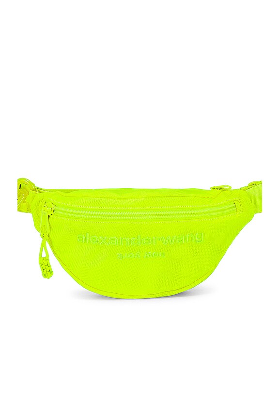 Alexander Wang Primal Fannypack in Neon Celandine | REVOLVE