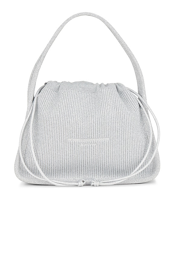 Alexander Wang RYAN スモールバッグ - Metallic Silver | REVOLVE