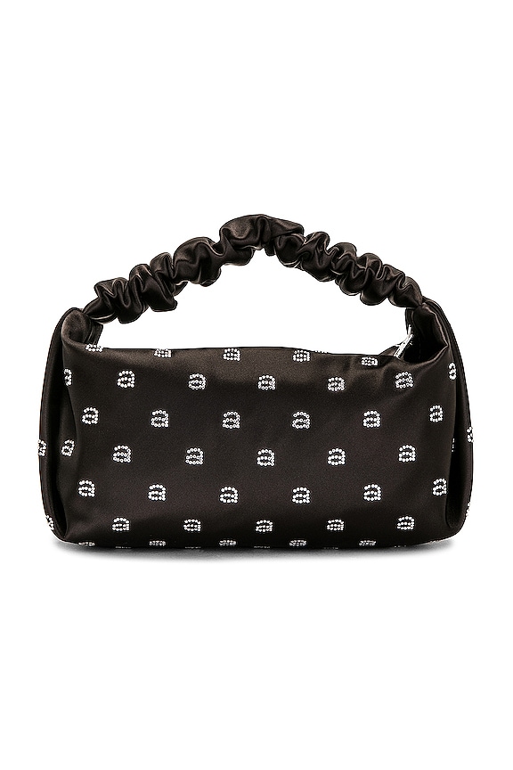 view 2 of 7 BOLSA MINI SCRUNCHIE in Black