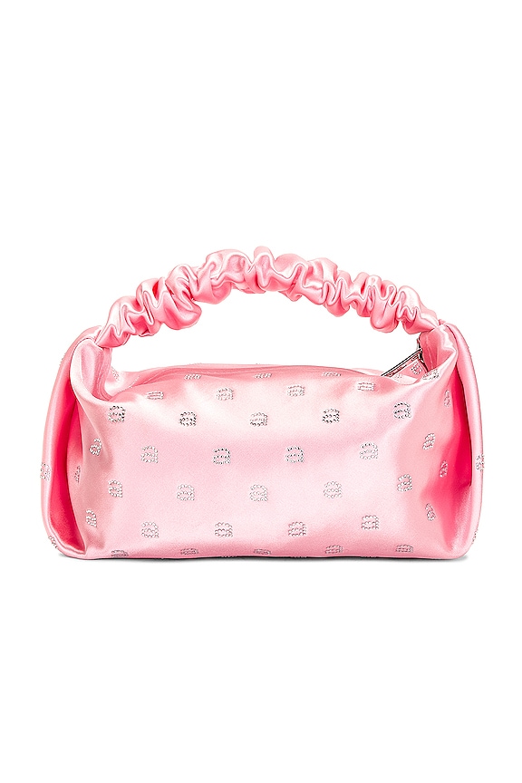 view 2 of 7 Scrunchie Mini Bag in Prism Pink