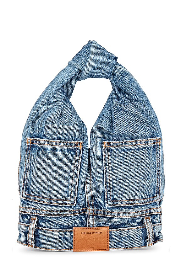 view 2 of 5 SAC BESACE PETIT FORMAT 5 POCKET in Vintage Medium Indigo