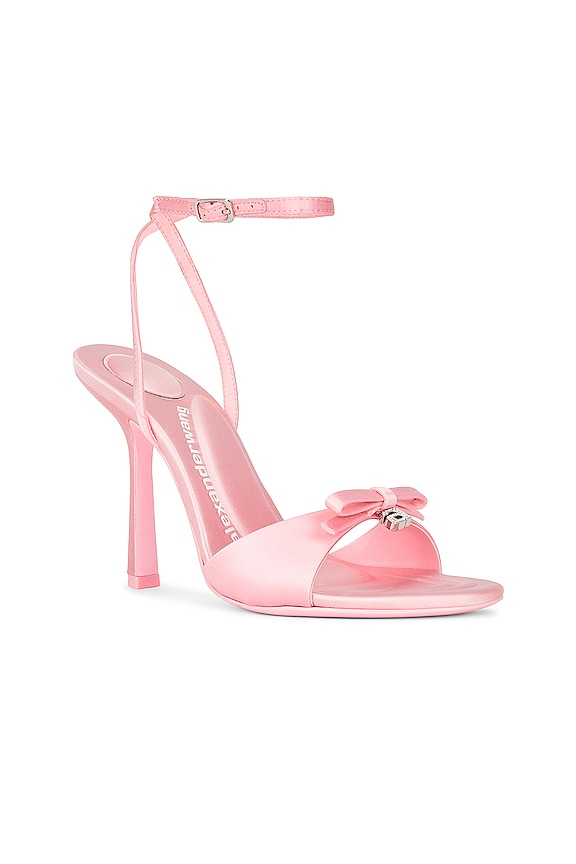 view 2 of 5 SANDALES À TALONS DAHLIA 105 BOW in Prism Pink