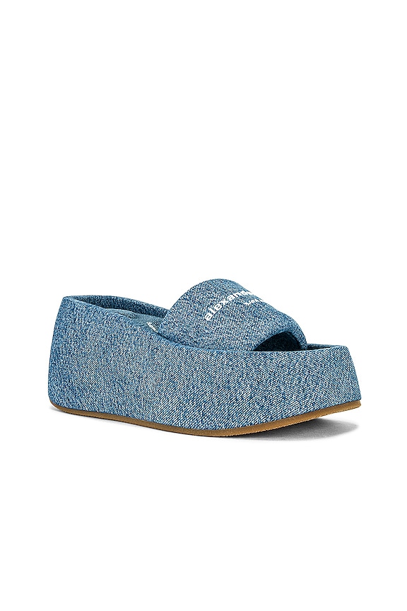 view 2 of 5 Taji Platform Sandal in Vintage Light Indigo