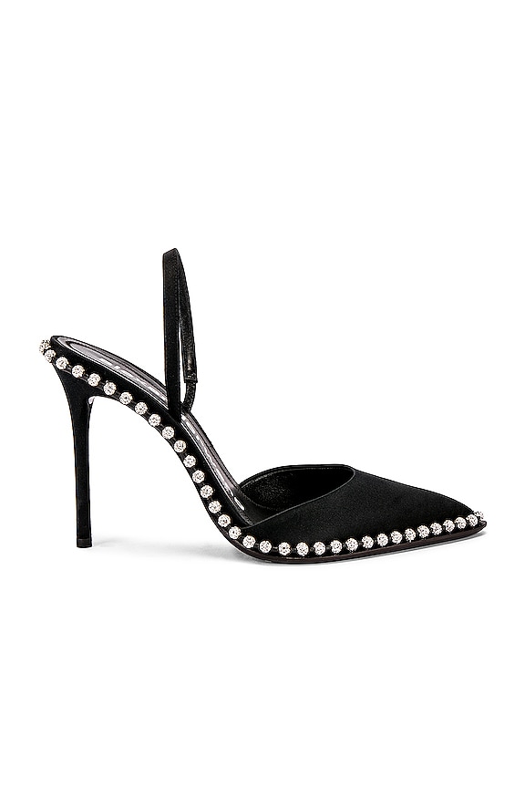 Talons Alexander Wang Noir Cuir - Taille 37 (US 7) - Neuf Avec Légers Défauts