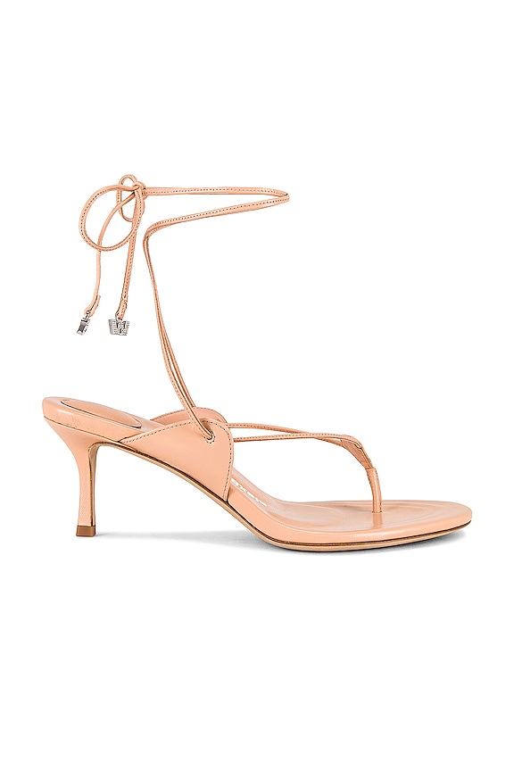 Alexander Wang Lucienne 65 Sandal in Peachy Nude | REVOLVE