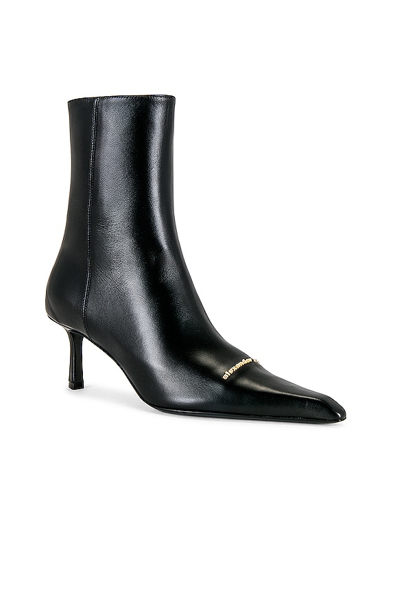 view 2 of 5 Viola Zip Bootie in Black