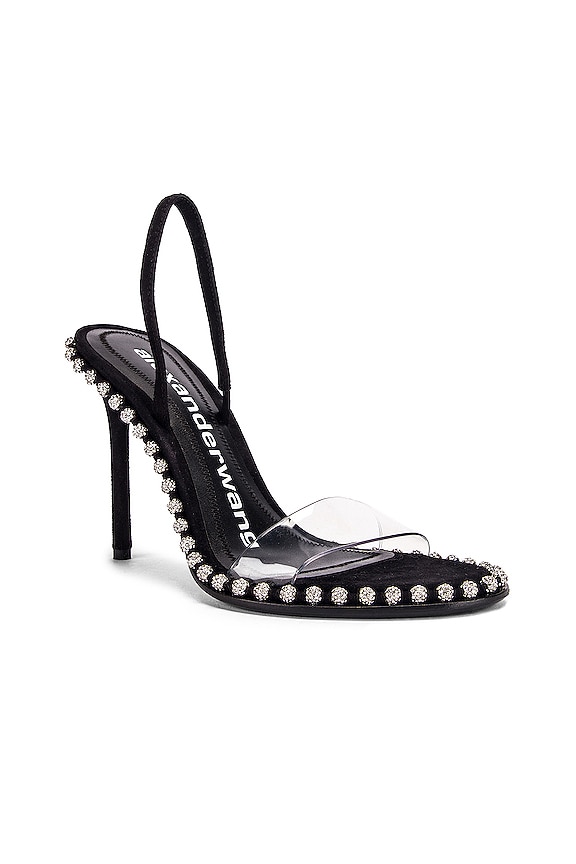 view 2 of 5 Nova Crystal Heel in Black