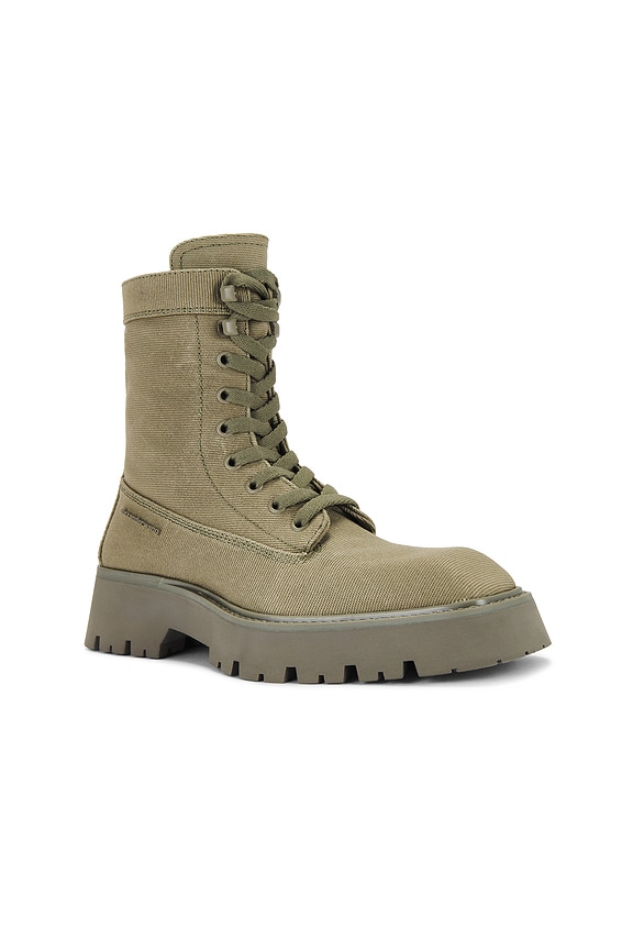 view 2 of 5 BOTAS AL TOBILLO THROTTLE LACE UP in Surplus Khaki