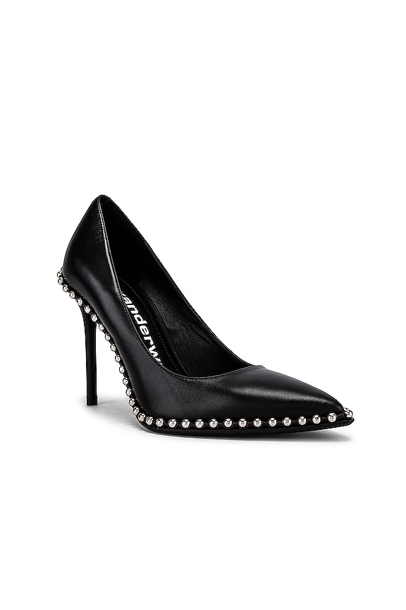 view 2 of 5 Rie Smooth Calf Pump in Black