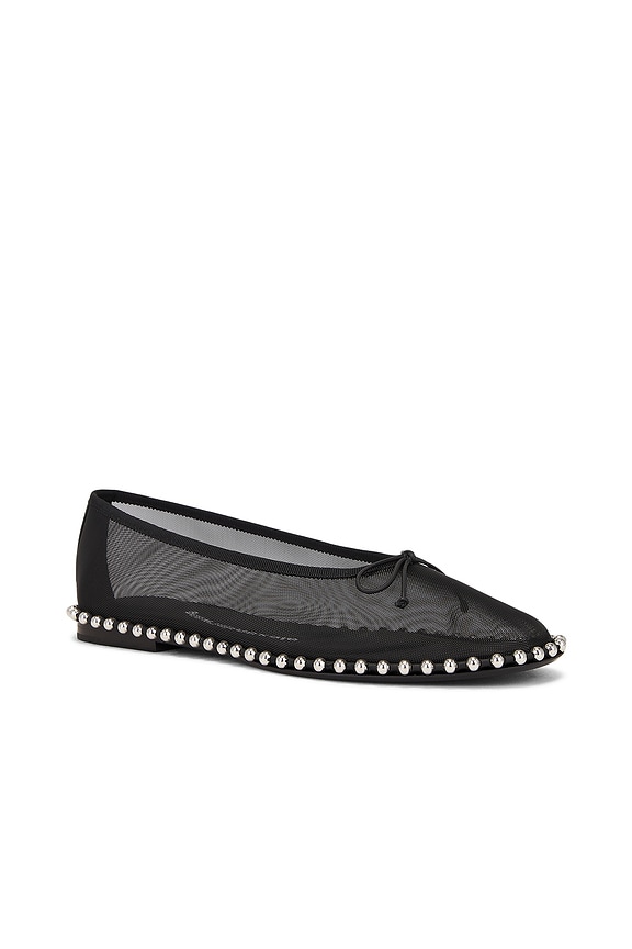 view 2 of 5 Lina Ballchain Flat in Black