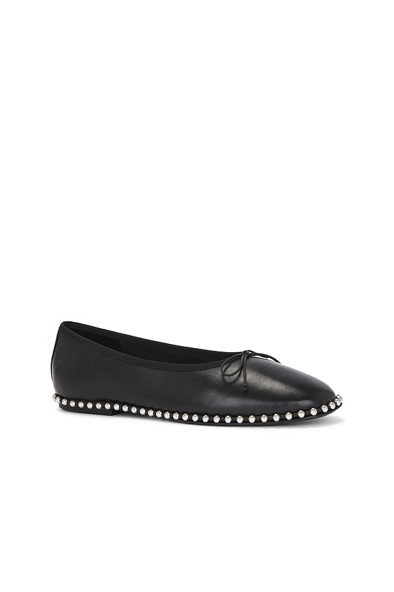 view 2 of 5 Lina Ballchain Flat in Black