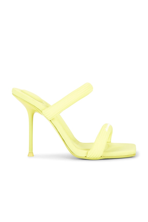 view 1 of 5 Julie Tubular Webbing Sandal in Fluo Yellow