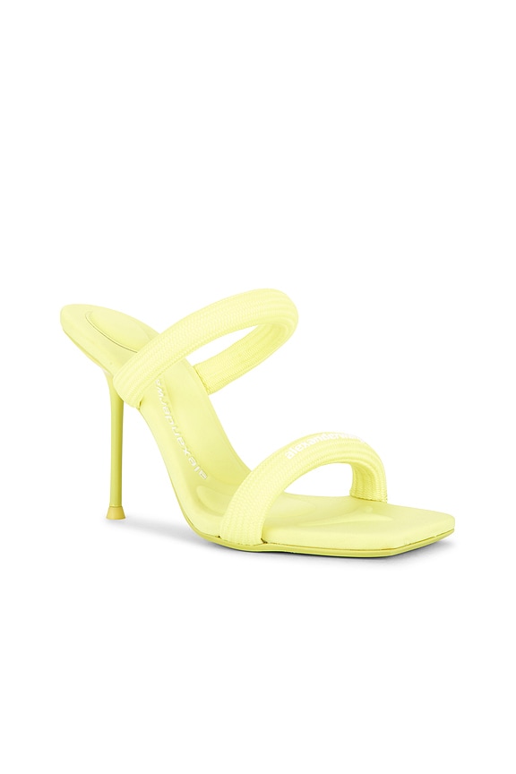 view 2 of 5 Julie Tubular Webbing Sandal in Fluo Yellow