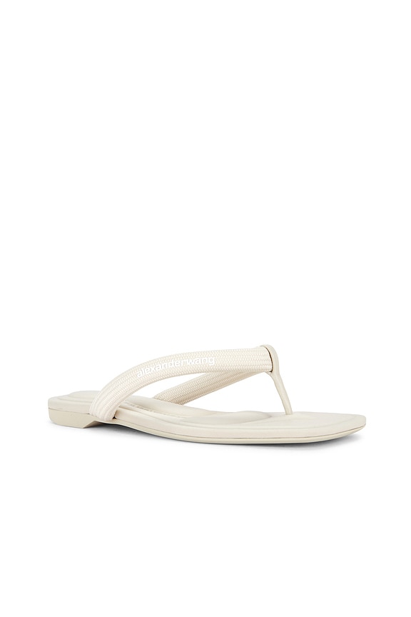 view 2 of 5 SANDALES JENNA TUBULAR FLAT THONG in Vanilla