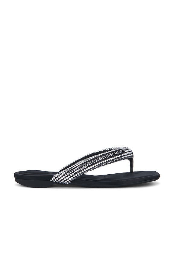 view 1 of 5 SANDALES JENNA TUBULAR FLAT THONG in Black