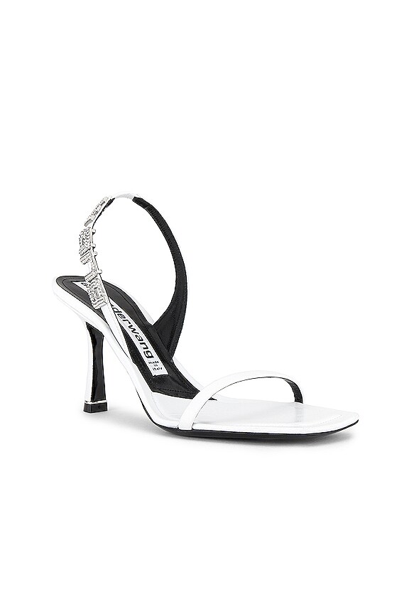 view 2 of 6 Ivy 85 Capretto Heel in White