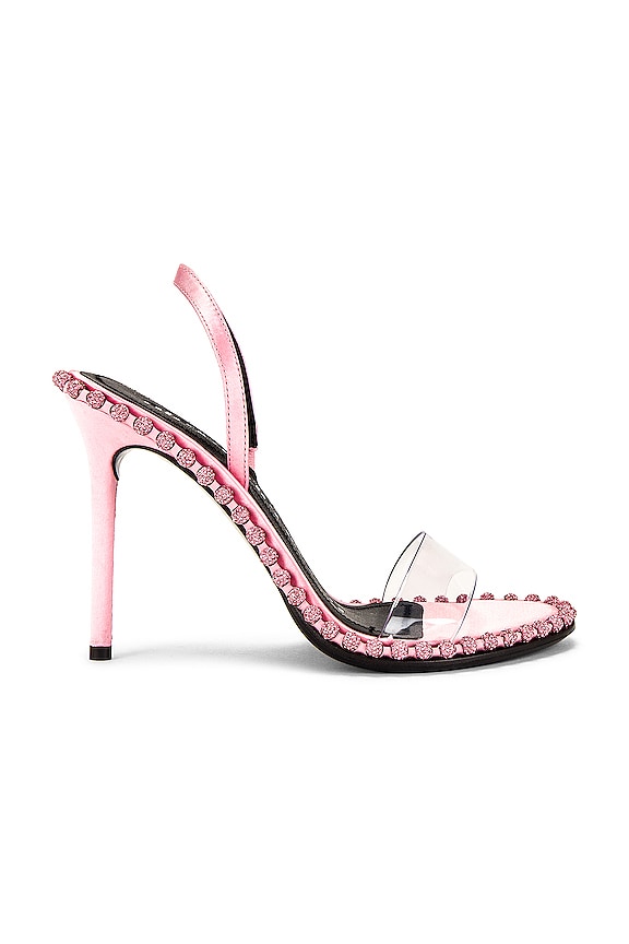 view 1 of 5 Nova Crystal Sandal in Prism Pink