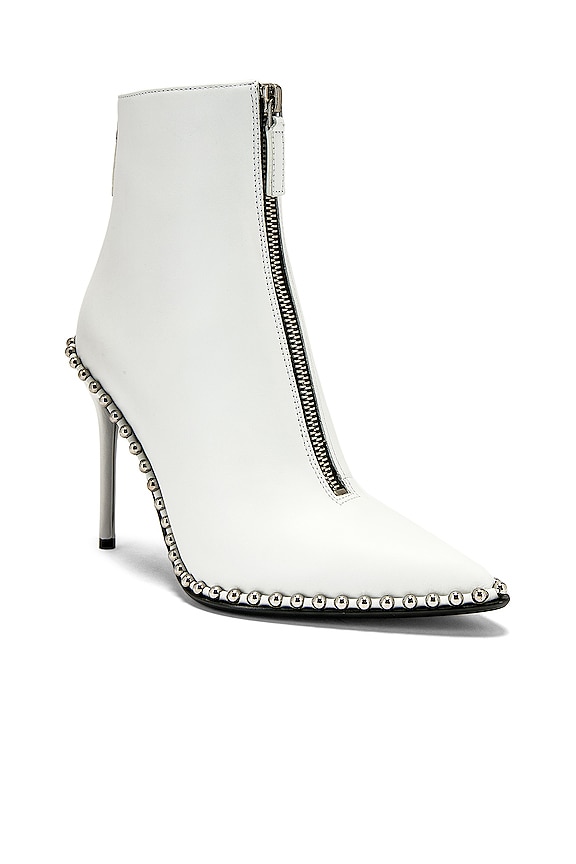 view 2 of 5 BOTTINES ERI in White Leather